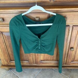 Urban Outfitters Ribbed Cropped Sweater